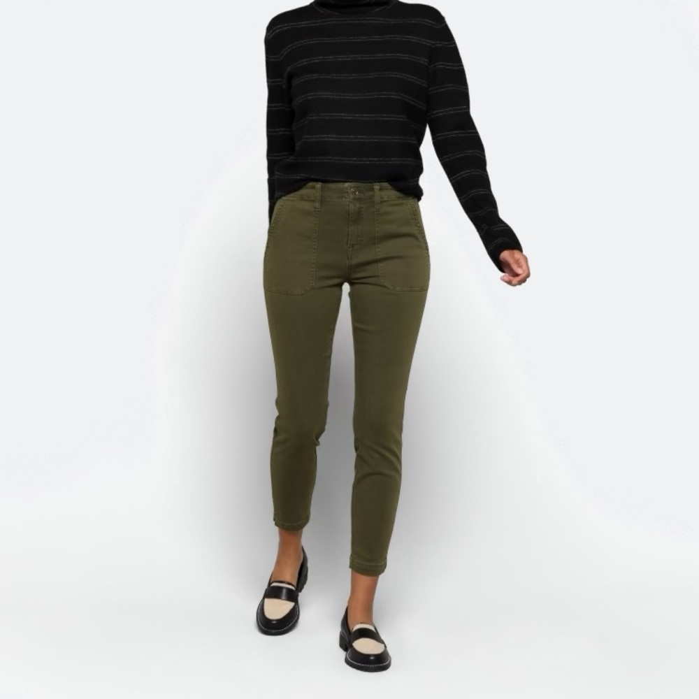 Studio Blue Sophia Skinny Utility Pocket Pant - 8 inseam 27”